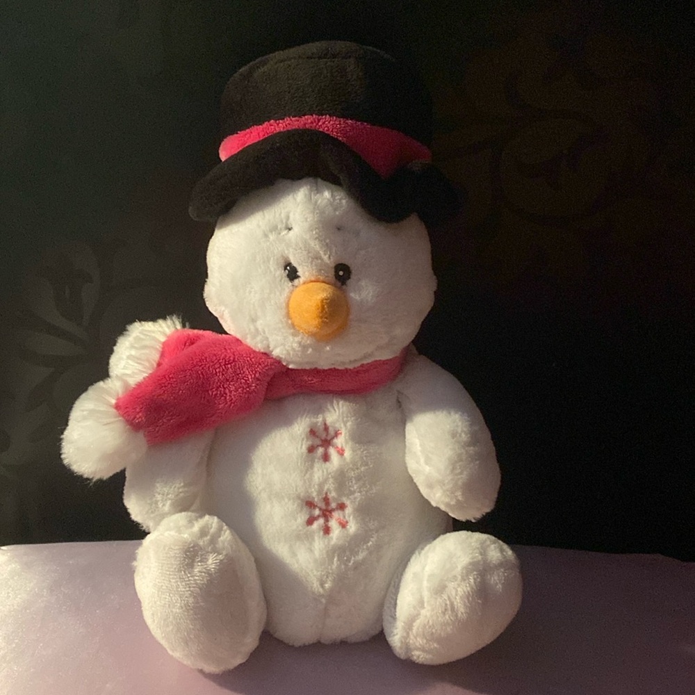 Snowman stuffed animal